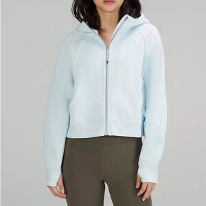 Lululemon Scuba Oversized Full-Zip Hoodie in Powder Blue